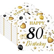 Olivia Samuel Biglietto Di Auguri 80° Compleanno – Formato A5, Con Busta Autoadesiva - 3