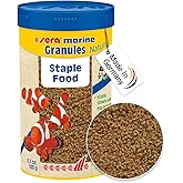 Sera Marin granulat Tuzlu Su Akvaryumları İ&ccedil;in Temel Yem 250 ml 116 gr