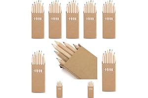 Kredki zgodnie z normą EN71-3 i EN71-1, certyfikowane w zestawach po 6 kredek jako prezent imprezowy również do restauracji lub hoteli w ekologicznym kartonowym etui firmy notrash2003