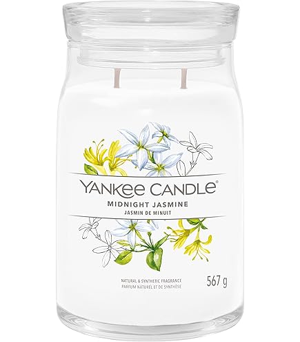 Yankee Candle Signature Rosa Appena Colta - Candela Profumata Soia, Giara Vetro, Durata Lunga - Foto 5