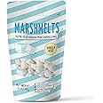 Marshmelts Gourmet Marshmallows 60gm | Soft, Fluffy & Cylindrical Shape | Vanilla Mist Flavor | Mini Marshmallow | Vegetarian