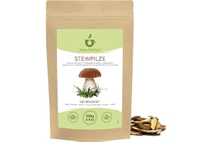 IDDA Herbal Karljohansvampar Torkad 100g, Boletus Edulis, Torkad Svamp för Matlagning