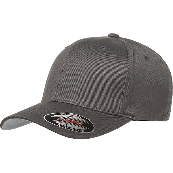 Flexfit Unisex Baseballcap – Curved Classic Snapback, Vorgebogener Schirm, Einheitsgröße, 6 Farben