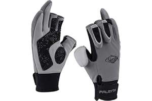 Palmyth Flexible Angelhandschuhe Warm für Männer und Frauen Kaltwetterisoliert Wasserabweisend Ideal für Eisfischen Fliegenfischen Fotografie