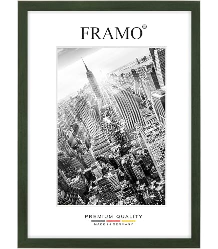 Cornice Foto 28x35 Antracite Legno Profilo 42mm Vetro Antiriflesso Professionale