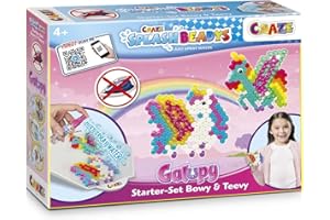 Craze Splash BEADYS Perle Enfant Starter Pack Galupy Perle a Repasser sans Repassage Loisir créatif Perles d'eau Perle a Coller Bricolage Enfant 20630