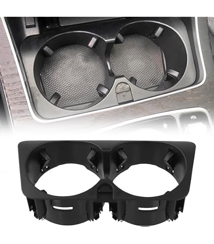Porte-gobelet De Console Centrale Compatible Mercedes Classe C W205 / Classe E W213 - Remplacement OEM - 5