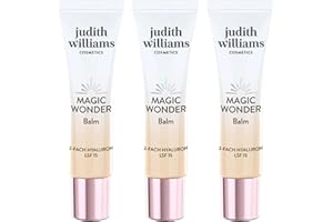 ‎JUDITHWILLIAMS Judith Williams Cosmetics – Face Balm Set 3 tlg. Magic Wonder 3x30ml – getönte Tagescreme mit LSF und Anti-Aging-Effekt, feuchtigkeitsspendende und hauttonanpassende BB Cream