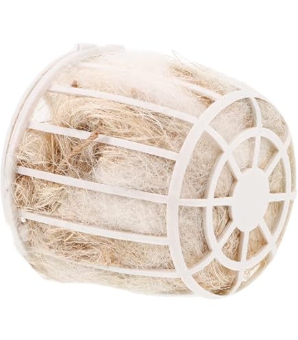 Handgemaakte Fiber Bird Nesting Hart, Hervulbare Vogels Nesten