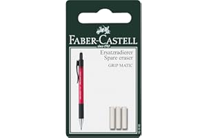 Faber-Castell - FABER-CASTELL Ersatzradierer für Druckbleistift GRIP-MATIC