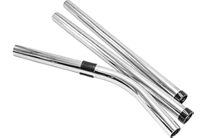 vhbw Tubo aspirador 3 piezas con prolongación 32mm conexión 50-150cm compatible con Numatic Henry, Henry Plus, Hetty, NBV190/1 aspiradora