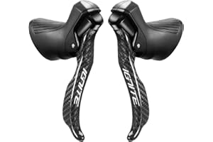 SENTYEH SENSAH 2X9 Speed Lever Brake Bicycle Derailleur in fibra di carbonio, compatibile con R3000 Sora (IGNITE (carbonio 2X9)