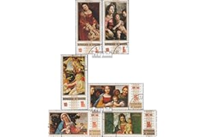 Prophila Collection Burundi 531A-536A (Completa.edición.) Usado 1969 Navidad: Pinturas (Sellos para los coleccionistas) Navidad