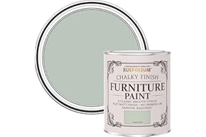 Rust-Oleum Chalk Chalky Furniture Paint Laurel Green 750ML, RO0070025G1