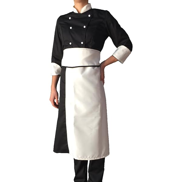 Casacca Donna Giacca Chef Donna - Made In Italy, Ricamo Gratuito Tessuto S 856893 - 12