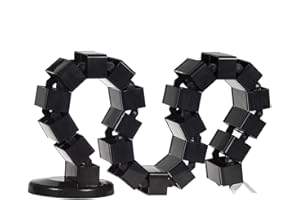 Maclean MC-727 Profesjonalna Maskownica Kablowa Koloru Czarnego, Uniwersalna Maskownica do Kabli Idealna do Biura czy Domu, Możliwość Przykręcenia do Blatu Biurka, Stołu, Organizer na Kable 1m