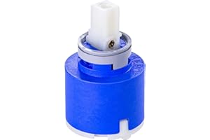 LAXARA Cartouche 35 mm HD bleue en céramique pour robinet de cuisine Franke haute pression remplace 133.0372.710 | Cartouche de rechange pour robinetterie, mitigeur de cuisine