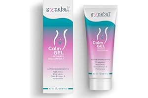 GYNEBAL CALM Gel Intimo Mujer Hidratante Vaginal Externo Prebiotico - Protector intimo que hidrata y suaviza la zona intima femenina - Uso Externo 50 ml