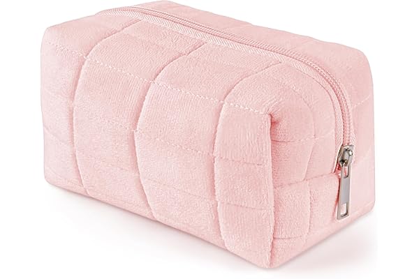Aucuu Grande Trousse de Maquillage, Sac Cosmétique de Voyage avec Fermeture éclair, Motif Floral Grand Capacité Trousse de Toilette pour Voyage pour Femme Fille
