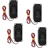 LuluDa 4 PCS 3 Watt 8 Ohm Altoparlante Micro Altoparlante 8ohm 3w Altoparlante Fai-Da-Te Per Piccoli Progetti Elettronici Mac