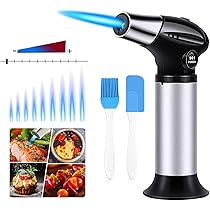 Aideepen Flambierbrenner - Gasbrenner Mit Sicherheitsschloss Für Creme Brulee