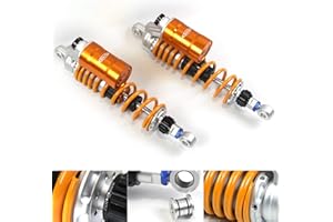 Arashi 360mm /14" Ammortizzatore Sospensione Posteriore Universale per Yamaha Yamaha SR500 1977-1984/ VMAX 1200 1985-2005 / XJR1300 1997-2010 Sport/Street/Vintage Bikes Accessori per moto