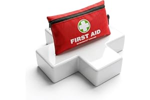 SEVENWALLS 170 Piece Premium First Aid Kit Bag - Compact Emergency Medical Supplies for Home, Office, Car, Caravan, Workplace, Travel and Sports