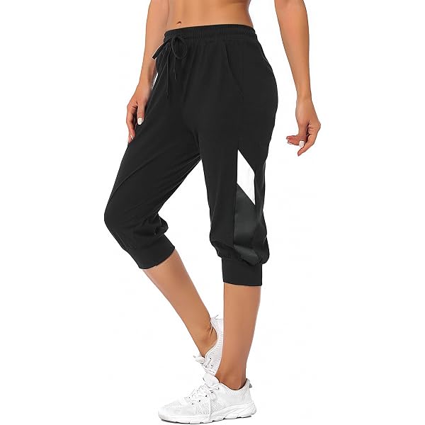 Pantacourt D'été Femme 2025 - Taille Haute, Legging Extensible Brillant, Pour Yoga, Sport, Décontracté