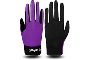 ‎FINGER TEN FINGER TEN Reithandschuhe Kinder Reitsport Handschuhe Mädchen Jungen Reiterhandschuhe Kinderreithandschuhe Reitsport Reiten Handschuhe Wert 1 Paar für 5-13 Jahre Kind