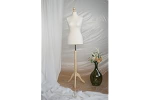 GENERICO AILANT Manichino donna sartoriale light wood stand (cream, 38/40 XS)