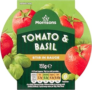 Morrisons Tomato & Basil Stir in Sauce, 155g|200