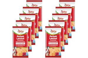‎POLIBOY ... PFLEGT WIE NEU Poliboy - Parkett & Laminat Feuchttücher - gründliche, schnelle Reinigung speziell für Parkett- und Laminatböden - 10er Pack - 10x15 Tücher - Made in Germany