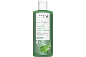 ‎LAVERA lavera PURE BEAUTY - Klärendes Gesichtswasser für ein geklärtes Hautgefühl - porentiefe Reinigung - Naturkosmetik vegan - 200ml, transparent