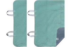 BESTZINGS Bestzing - Inkontinenzunterlage waschbar - Inkontinenz bettunterlage - Bettunterlage wasserdicht - wasserdichte matratzenauflage - Matratzenschutz - 90x85 pack2