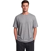 MISIRLI ORGANIC Pamuk Karışımı Erkek Tiş&ouml;rt, Bisiklet Yaka Rahat Kesim Oversize T-shirt