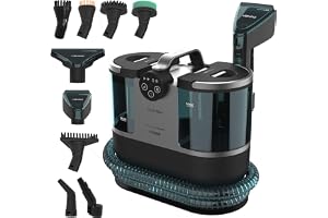 Cecotec Conga 7000 Carpet&Spot Clean Steam XXL Pro. 1700W, 3-i-1-funktion, rengöring med ånga och varmt vatten, 9 meter radio