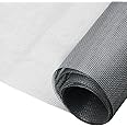 ACBAGI Window Screen Mesh Insect Mesh Screen Fly Mesh Roll Fly Mosquito Net Window Net Fly Screens Fiberglass Screen Mesh for Windows and Door (122X252CM, Grey)