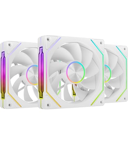 Ventilador PC ARGB TR-TL-M12QRW - Silencioso, Flujo Inverso, Control PWM, Para Refrigeración Eficiente