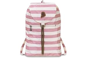 INVICTA Zaino - MINISAC - Richiudibile e Tascabile - Viaggio & Tempo Libero - Zainetto Uomo Donna a Righe - ICONA - PACKABLE