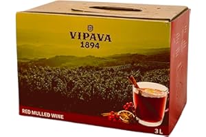 ‎VRTOVČAN Vipava 1894 - Roter Glühwein - Fertiger, Würziger Wintergenuss für Gemütliche Abende - Einfach Erwärmen und Genießen - in praktischer 3l Bag in Box