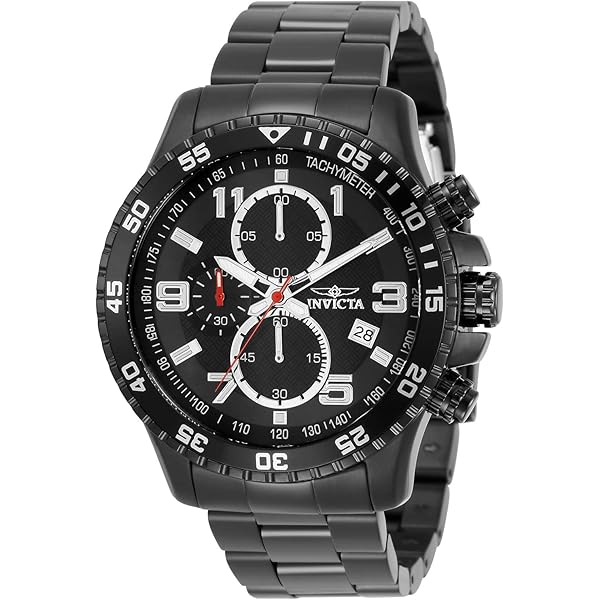 Invicta Shaq Chronograph Quartz Red Dial Men's Watch 34817