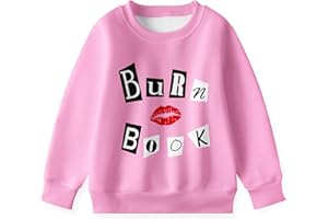 Brigcalki Mean Girls Sweatshirt for Women Crewneck Shirts Long Sleeve Pullover Loose Fit