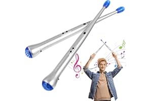 ROSENICE Electronic Drum Sticks Pair of Electric Rhythm Drum Air Drumsticks for Children Toy Musical Instrument
