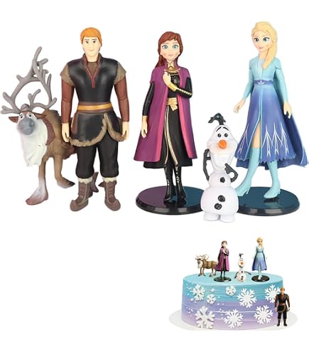 20 Figurines Héros Pour Gâteau - Décoration Anniversaire Enfant - PVC 3-4cm - Multicolore