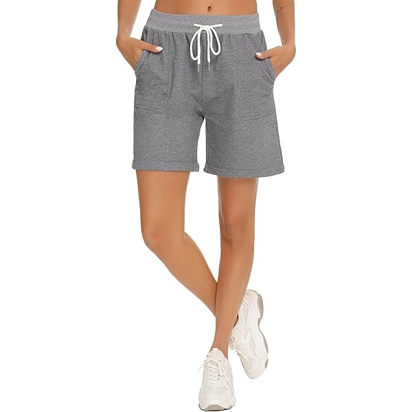 Rayson Bermuda shorts voor dames, zomer, polyestervezel, casual