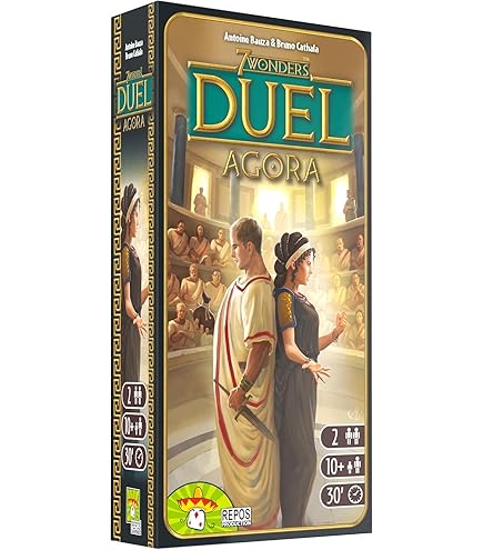 Repos Production 7 Wonders: Duel Pantheon Expansion Card Game (2 - View #3