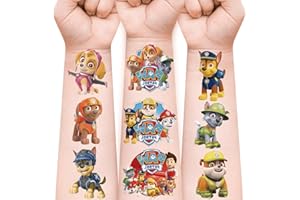 Jinhuaxin Kinder Tattoo für Tattoo Kinder, Tattoo Kinder, Hautfreundliche Kindertattoos, für Kindergeburtstagsgeschenk Partydekoration Kinderfest（12 Blätter）