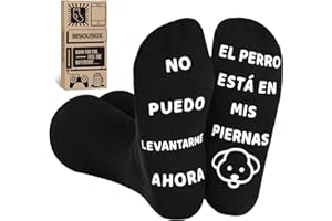 BISOUSOX Regalos para Hombre Papá Ronco Calcetines Hombre Divertidos Algodón Calcetines para Perros Divertidos Talla 39-46 Antideslizantes Cumpleaños Dia Del Padre Regalos