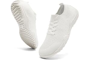 FZJIALI Barefoot Mujer Zapatillas Deportivas Casual Deporte Sneakers Transpirables Zapatos Barefoot Zapatillas Gimnasio Ligeros