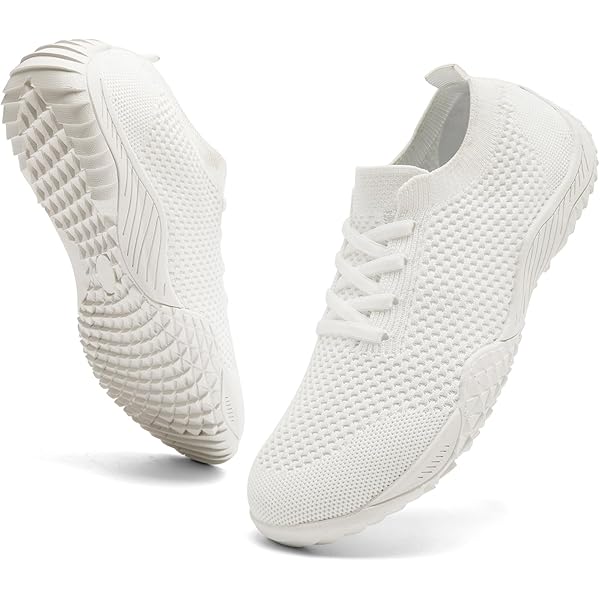 IVQDZL Barfuss Sneakers voor dames, zomerschoenen, gymschoenen, comfortabele slip-on hardloopschoenen, sportschoenen, pantoffels, licht, ademend, zaalschoenen, zacht, blote voetschoenen, blauw/oranje